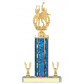 Trophies - #E-Style Volleyball Male Double Action Laurel